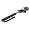 Letrino Monocomando treppiedi/monopiede per GoPro HD Hero 3 + 4 Selfie POV asta telescopica treppiede