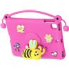 Matybobe Custodia Protettiva in EVA Antiurto Bee Design Pro 9,7 Pollici/protezione Air 1/2 (Rosa Rossa)