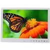 YPAPBHT Macchina for display con cornice digitale da 17 pollici ad alta definizione con touch screen e ingresso HDMI(White)