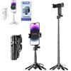 Generico Uniluca Magflex Mini Pro - Works on All Smartphones, Uniluca Mag Flex Tripod, 360° Rotatable Light Mobile Phone Holder (black)