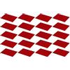 Othmro Occhiali 3D resistenti in stile 3D, 3D, per videogiochi, film 3D, colore rosso-rosso, lenti filtranti in carta in resina per TV 3D, film cinematografici, DVD, visione di film domestici