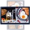 Generic Schermo pubblicitario digitale a LED per presentazione visiva migliorata, paesaggio/ritratto, pubblicazione remota/USB, tabellone per le affissioni fissato al muro per ristorante per la riproduzione