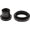getuse Adattatore per telescopio da 1,25 con anello T2 per fotocamera Canon DSLR EOS 450D 500D 550D 600D 1100D T-Mount anello adattatore