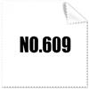 DIYthinker 5Pcs regalo fortunato No.609 Numero Nome Occhiali Panno panno di pulizia dello schermo del telefono Cleaner