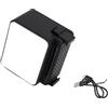 Uqezagpa 3 Livelli Dimmerabile Luce Della Macchina Fotografica Quick Staccare Design Tipo C Ricaricabile per Filmare Gear Tipo C Fotocamera Ricaricabile Luce