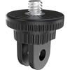 Generic Supporto adattatore per treppiede per Insta360 One X X2 X3 Telecamere d'azione 360 rotanti Supporto per fotocamera Adattatore per treppiede