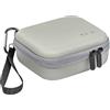 CAZSTYK Custodia antiurto rigida protettiva resistente portatile per fotocamera GO3 con moschettone borsa per fotocamera