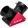SVBONY SV188P - Specchio dielettrico a stella diagonale, specchio diagonale a 90 gradi, riflettività del 99%, rivestimenti dielettrici con anelli di compressione in ottone (5,1 cm)