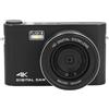 Generic Fotocamera Digitale 4K da 64 MP con Touchscreen, Flash LED e Batteria a Lunga Durata per Streaming Live e Blog, Ideale per Registrare Momenti Indimenticabili (Argento, 1