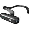 HUIOP telecamera montata sulla testa HUIOP Videocamera 5K montata sulla testa Videocamera WiFi indossabile Videocamera Webcam 30MP Anti-vibrazione IPX5 Impermeabile con obiettivo grandangolare 120° Supporto