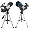 YangRy Telescope for Kids Beginners Adult, Wide-Angle Astronomical Telescope 150X Beginner Monocular Lunar Observation Telescope for Astronomy Telescope YangRy