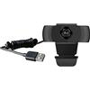 SHEHUALI Webcam, USB Webcam 1080p Web Telecamera con microfono for PC HD. Macchina fotografica del computer della webcam for il computer portatile Insegnamento online for il streaming di Twitch