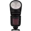 JERXTTON Pellicola protettiva antigraffio per flash flash Godox V1 Pro Flash Strobe protettiva in vinile per corpo decalcomania V1 Pro (Shadow Camo Nero)