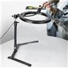hxoity Video Fill Ring Light Lampada Live 26CM Fotografia Illuminazione Telefono Ringlight Treppiede Photo Led Selfie Bluetooth