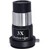 Generic Telescopio Telescopio estensore in metallo 2X3X/5X doppia lente universale for contattare l'oculare da 1,25 pollici 31,7 mm(3X Barlow Lens)