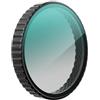 JSGHGDF Snap on per Action 6 telecamere sport all'aria aperta sgancio rapido antiriflesso protezione facile installazione filtro sportivo