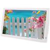 YPAPBHT Macchina pubblicitaria touchscreen da 22 pollici, cornice for foto digitali, album fotografico elettronico; Supporta sia l'orientamento orizzontale che quello verticale.(White)