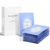Dermaroller - Maschera viso all'acido ialuronico contro la pelle secca - Skincare (Premium) Idrata, riduce le rughe, favorisce la formazione di collagene - 1 x 10 pezzi) (confezione da 10)