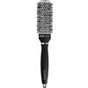 TB TOOLS FOR BEAUTY T4B LUSSONI - Spazzola antistatica professionale con setole scanalate, 33 mm, colore: Nero