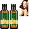 homomdy Lidoria Ginger Anti Hair Loss 7 Days Oil,Olio per la crescita dei capelli Lidoria, siero anti-caduta dei capelli, siero germinale naturale per la crescita dei capelli alla curcuma (2pcs)