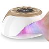 iKeener Dispositivo laser per funghi del chiodo aggiornato con luce blu 15* 470nm + luce rossa 42* 650nm, sessioni regolabili di 3/5/7/10 minuti, unghie di pulizia del laser del chiodo e onicomicosi