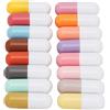 Shanrya Set di Rossetti in Capsule, Set di Mini Rossetti Opachi Portatili Comodo Idratante 16 Colori per le Donne per l'esterno