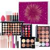 Generico Kit Per Il Trucco - Set Di Pennelli Per Rossetto E Palette Di Ombretti Di Bellezza, Collezione Completa Di Cosmetici Per Principianti, Assortimento Di Trucchi Tutto In | Donne Ragazze Adolescenti