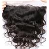 QIANSTAR Closure frontale in pizzo HD, senza orecchio, 13 x 4, con chiusura frontale in pizzo per capelli per neonati, non processati, brasiliani, vergini, Remy Human Hair Front Closures Top Extensions di