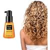 Keepus Super Curl Defining Booster - Hair Fixing Hair Care Essence Oil Care Treatment per il controllo del crespo Capelli con danni secchi, riparazione della lucentezza dei capelli, Tutti i tipi di capelli