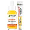 Garnier Siero Viso Anti-Macchie Vitamina C+ con Niacinamide Acido Salicilico Melasyl 30ml + Crema Contorno Occhi Illuminante Anti Occhiaie Formula Vegana con Caffeina e Polvere di Banana 15ml