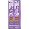 L'Oreal Paris NYX Professional Makeup Epic Inky Stix Eyeliner in Gel Cremoso Waterproof Punta Inclinata Colore Intenso Asciugatura Rapida Lunga Durata Finitura Matte Colore 09 Lavender Link - 2 Eyeliner