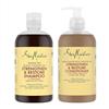 Shea Moisture SheaMoisture Shampoo e Balsamo per capelli naturali, trattati chimicamente o modellati con il calore Olio di ricino nero giamaicano set per la cura dei capelli Shampoo 1x 384 ml, Balsamo 1x 384 ml