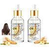 TUOSHITONG Olio per capelli di ginseng e siero per la crescita dei capelli - Cura idratante per capelli crespi, danneggiati e secchi con estratto di miele, olio di profumo rinforzante per donne e uomini