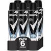 Rexona Ice Deodorante 200ml, Pack de 6