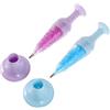 MAGICLULU Set 2 Penne Diamantate per Nail Art e Ricamo Strumenti con Porta Trapano a Forma di Vaso Trasparente Penne a Punta per Arte con Diamanti Decorazione Unghie e Lavori Creativi