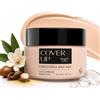 ALOHALABS CoverUp Fondotinta Idratante Anti-Rughe con Sodio Ialuronato - Copertura Modulabile da Media ad Alta - Effetto Naturale e Lunga Durata - Waterproof - Per Pelli Mature e Giovani - 50ml