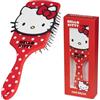 Hello Kitty Sanrio Spazzola Capelli, Anime Set Accessori Capelli Bambina Donna, Spazzola Piatta Districante Bagnata, Spazzola Viaggio, Regali per Lei (Hello Kitty Spazzola)