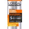L'Oréal Paris men expert L'Oréal Men Expert Cura del viso contro la pelle stanca per uomini, idratante tonificante vitamina C, Hydra Energy idratante 24H anti-fatica, 1 x 50 ml
