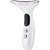 Stronrive Massaggiatore per sollevamento del collo del viso | EMS Microcurrent Neck Face Beauty Device LED Photon Therapys - Dispositivo per scolpire viso con fototerapia LED, dispositivo per