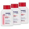 numis med Shampoo con il 5% di urea - shampoo per capelli 3x lenitivo per il cuoio capelluto estremamente secco e pruriginoso - cura vegana dei capelli senza siliconi, parabeni (3x 200 ml)