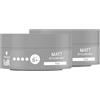 TAFT Schwarzkopf Taffet Styling Wax Matt (2 x 75 ml), cera per capelli per una finitura opaca con una lunga tenuta, delicata su capelli e cuoio capelluto, cera vegana per acconciature