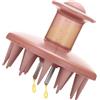 gifyym Applicatore Del Cuoio Capelluto - 8.5x8.5x7.6 Cm Pennello Massage Capelli - Attacco Di Massaggio Fluido Medico Con Spazzola Bottiglia | Distributore Per La Cura Delle Radici E La Crescita Dei Capelli