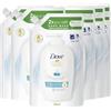Dove Ricarica Sapone Liquido Mani Antibatterico Care & Protect 500 Ml (6, Unità)