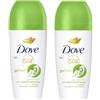 Dove Deodorante Roll-On Donna Advanced Care Go Fresh, Anti-traspirante 72H al Cetriolo, Senza Alcool, con Pro-Ceramide, 50ml (2)