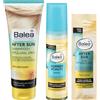Balea PROFESSIONAL After Sun (3 pezzi) - Shampoo + Balsamo After Sun 2 in 1 (250 ml) + Parasole Spray After Sun (150 ml) + cura per capelli, After Sun SOS Intensiv Kur (20 ml) + spazzola massaggiante