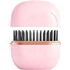Generic Pettine lisciante portatile senza fili, mini spazzola per capelli, strumento da viaggio per donne, ragazze, donne, spose, madri, uso quotidiano, matrimonio, spazzola ricaricabile USB per lo styling