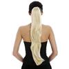 WIG ME UP-T200-88E Toupet Coda di cavallo Molto lunga Scalata Ondulata Biondo chiarissimo Biondo chiaro 60 cm