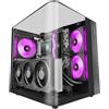 Tacens Mars Gaming MC-INFINIOLITE, Midi Tower, PC, Nero, ATX, Micro ATX, Mini-ITX, Vetro temperato, Gaming