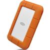 LaCie Disco rigido esterno LaCie Rugged USB-C, 5 TB, USB 3.2 Gen 1, grigio/giallo, STFR5000800