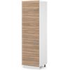 Vicco Armadio frigorifero R-Line, Sonoma, 60 cm, per la libera combinazione all'interno di sistemi cucina modulari